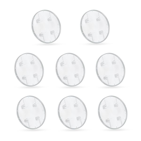 Electric Meter Covers for Replacement Milbank 6002 Plastic Meter Socket Blank Clear Cover (8 pack) (8pack)