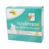 Handynaps Alcohol-Free Hand Wipes With Fresh Lemon Scent, Gentle On The Skin - Box of 100 Individually Wrapped Wipes For Adults and Kids, Travel Essentials