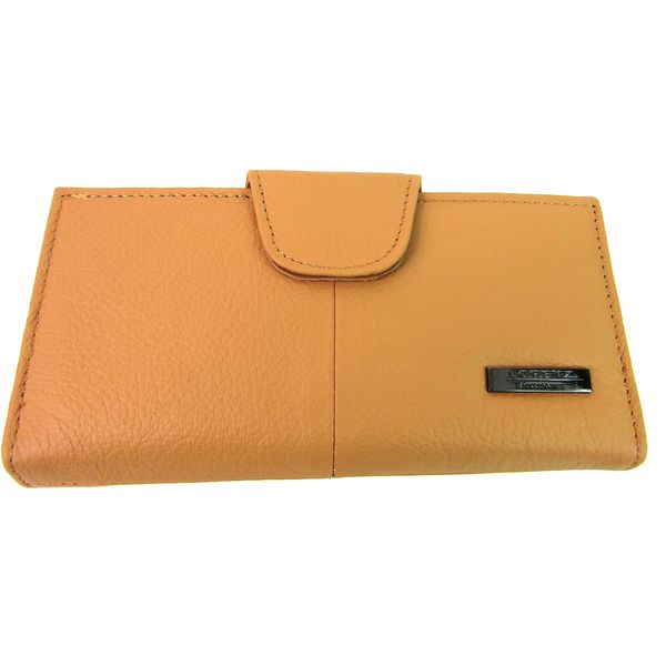 SL Ladies Leather Purse By Lorenz - Tan