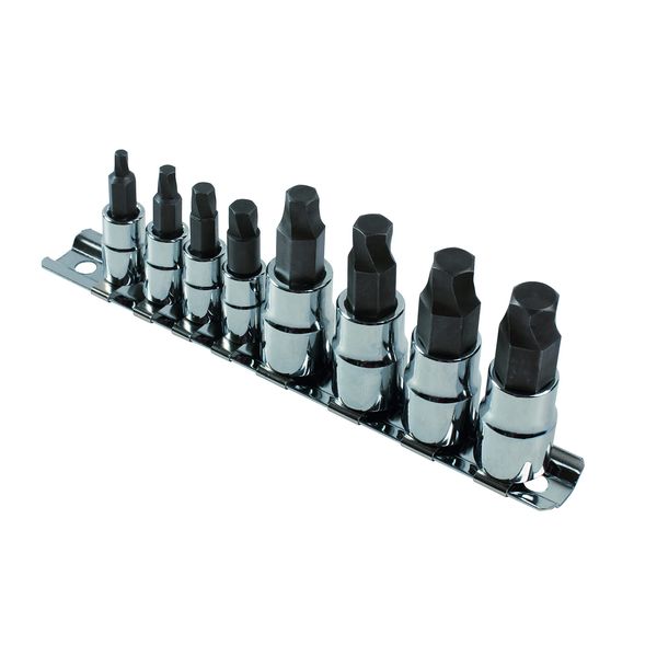 Laser 8052 Extractor Set for Damaged Hex Fasteners, Variety Pack