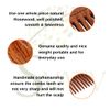 SVATV Handcrafted RoseWood Comb S-48