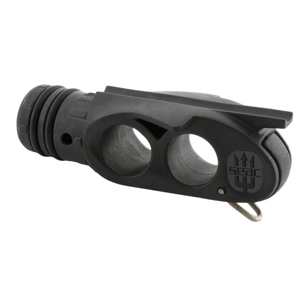Seac Head Fire/Target, Doppelt kreisförmig elastisch, Made in Italy
