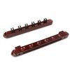 Snooker Pool Cue Rack with Clips - Holds 6 Cues - T100