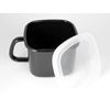 AD-KP.BK Advanced Door Black Antibacterial Square Stock Pot