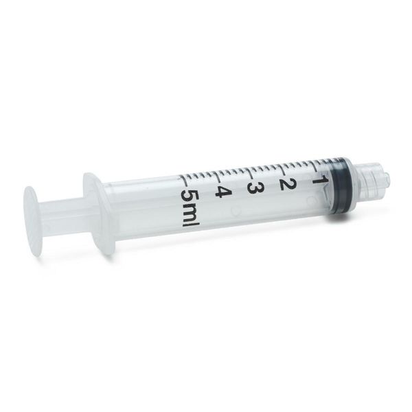 5ml Luer Lock Syringe with Blunt Needle Tip - 14ga. x 1.5inch  ** USA Seller **