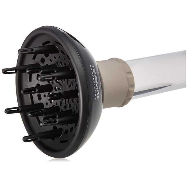 Termix Spiked Hairdryer Diffuser Termix, Universal, Adjustable Diffuser 100 Percent adjustable so you can choose the opening of the perforation Black Colour