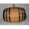 1 Handmade 2 Liter. Pre-charred Oak Barrel -  Wine & Bourbon Barrel