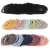 Toplive Elastic Hair Elastics, Ring Elastics, Set of 300, Bobble, Hairband, Ponytail, Holder, Hair Accessory, Knots, No Joints, 0.08 inch (2 mm) Thick, Thin Elastic Hair Arrangement, Large Capacity, Stylish