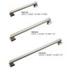 13" Stainless Steel Studio Appliance Pull, Large Square Handle, Hickory P3016-SS