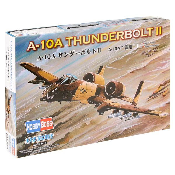 Hobbyboss 1:72 Scale A-10 Diecast Model Kit