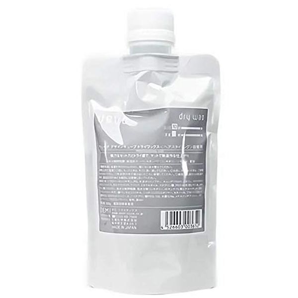 uevo Design Cube Dry Wax, 7.1 oz (200 g), Refill, Hair Wax, Single Item