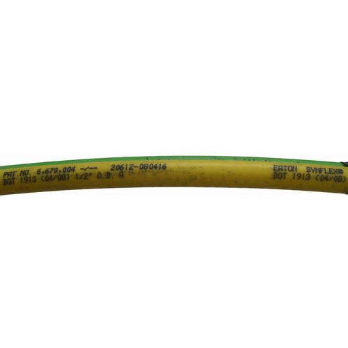 South Mud Bay Fits Air Brake Hose 1/2" OD 3/8" ID 20.5" Long Green Yellow 10389373
