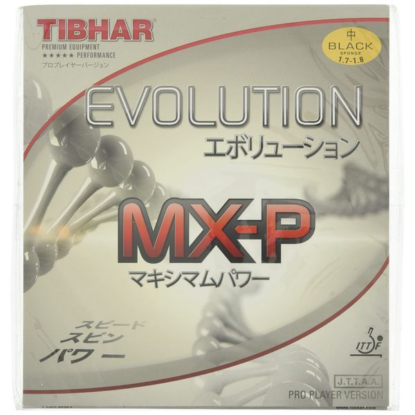 TIBHAR Evolution MX-P Table Tennis Rubber Black 2.2 mm
