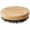 Proraso Military Beard Brush, Detangling and Styling Hair and Beard Brush For Men, Wooden Handle