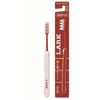 LARK Toothbrush, 3 Rows, Compact Head, Small Head, Firm, Removes Stain Between Teeth and Teeth, Yellowing Teeth, Stained Stains, Rubber Handle, V-Shaped Cut, Single Item