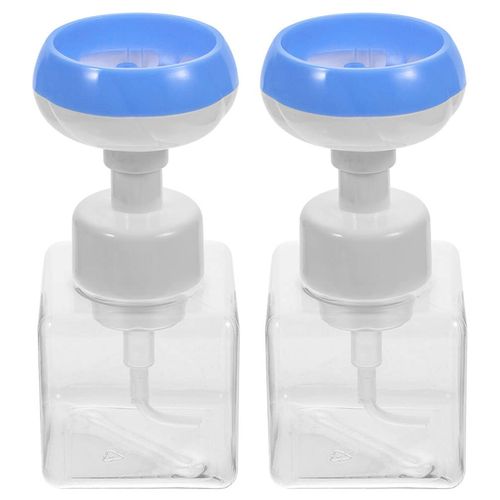 Cabilock 2pcs Foaming Hand Soap Dispenser, Refillable Empty Foam Liquid Hand Soap Container Shape Foaming Soap Dispenser for Liquid Soap - Kitchen, Bathroom, Commercial
