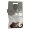 Fender Classic Celluloid Guitar Picks 358 Shape, Guitar Accessories, Tortoise Shell, Thin, 12-Pack