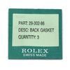 Rolex Back Gasket 29-302-86