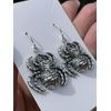 Superb Sterling Silver ~ Tarantula Spider Dangle Earrings, by Som's