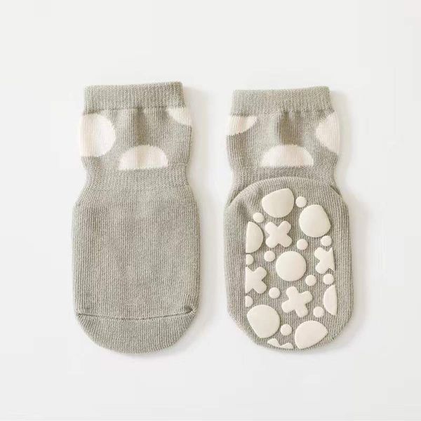 Baby Unisex Non-Slip Toddler Socks - S (0-1Y) / Blue