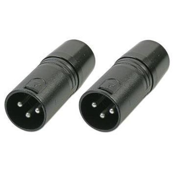 3 Pin DMX Terminators 2 Per Pack,Black