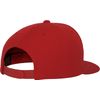 Flexfit Classic Snapback Cap, Unisex Cap for Men and Women in Various Colours, Sizes: one size and kids, red