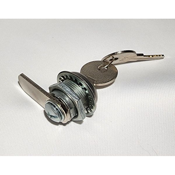 Cam Locks Cabinet Locks, 5/8-7/8" Hole Diameter, 1/8-1/4" Installation Panel.