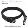 Dotacty Inner Belt Hook Lined 1.5" Under Inside Belt for use with Duty/Utility/Tactical/Outer Blet BK S
