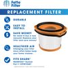 XFFWV360 Replacement Vacuum Filter for Shark Wandvac System Part # XFFWV36 QTY 6