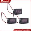 3× DC 4.5-30V Blue LED 3Digital Display Voltage Meter Voltmeter Panel Motorcycle