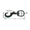 nissatyein Terminal C-Shaped Snap 10 Pack scs65 scs75 · scs85