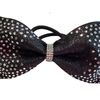 Tailless Rhinestone Glitter Cheer Bows
