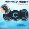 Electric Leg Massager, Slimming EMS Arm Shaper, Portable Cervical Point Meridian Massager Electric Massage Pads, Rechargeable Tens Machine for Neck, Shoulder, Leg, Elbow, etc