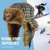 Basic Sense Thermal Winter Trapper Hat, Faux Fur Lined, 27-Brown, S/M
