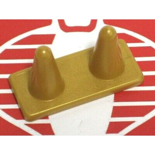 Buddy L Diecast Toy Car Diorama Accessory Gold Traffic Cones