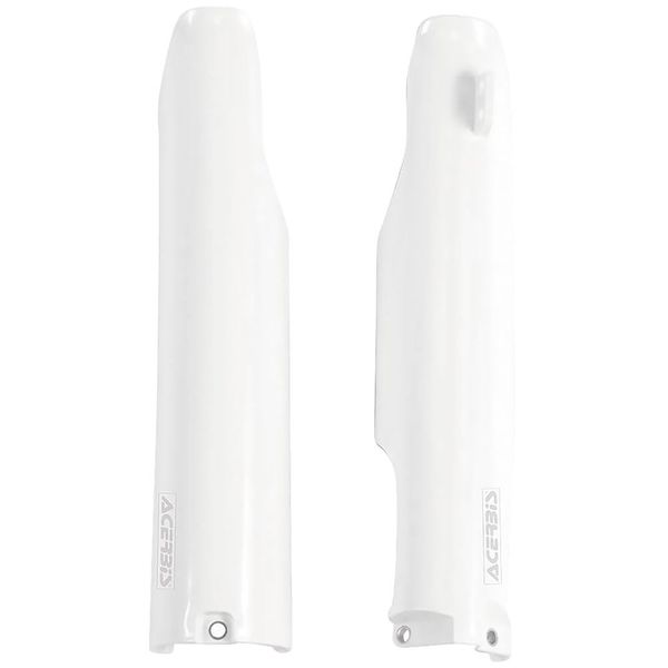 Acerbis Lower Fork Cover Set White for Yamaha WR450F 2011-2018