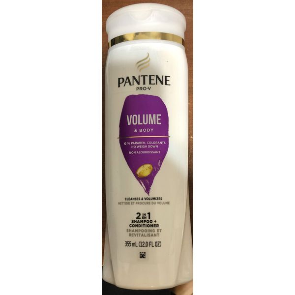 Pantene Pro-V Volume & Body 2-in-1 Shampoo & Conditioner: 12.6 Oz