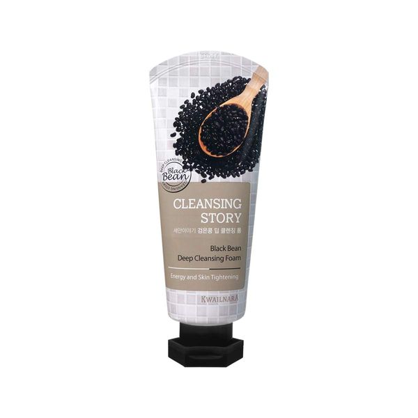 New Cleansing Story Natural Deep Facial Foam Cleanser - Black Bean by Kwailnara