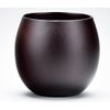 Aizu Lacquerware Egg Cup (Dark Brown)