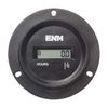 Hour Meter, 3-Hole Round, Lcd, Flange