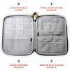 Travel Cord Case Organizer for Electronics - Cables, Accessories, Phones, Tablet