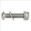 Bolt Base M6 x 35 A2 Stainless Steel Socket Button Head Screws + Nyloc Nuts & Washers Kit (20 Each)
