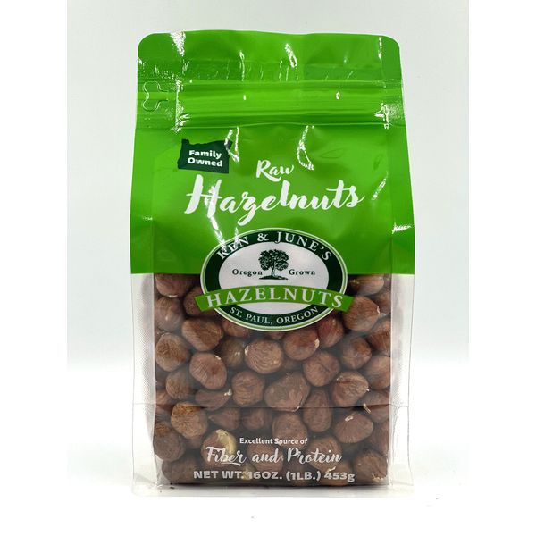 Raw Hazelnuts - 16 Oz Bag