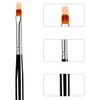 JMOFO ZWTQ Nail gradient pen, Acrylic