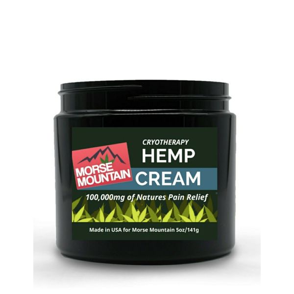 Hempseed Pain Relief Cream Cooling  Arthritis, Muscle , Joint Pain 5oz