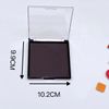 Square Shape Makeup Cosmetic Eyeshadow Empty Magnetic Palette Case Box for Blusher Bronzer