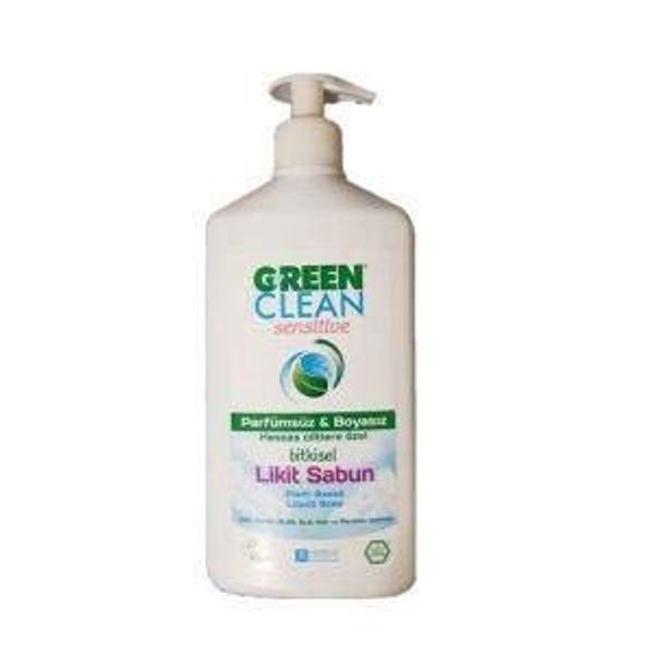 U Green Clean Sensitive Pafümsüz Kokusuz Sıvı Sabun 500 ml