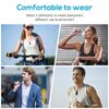 EEweca 2-Pack Clip for Fitbit Luxe, Clip Holder Compatible with Fitbit Luxe, Black + Soft Pink