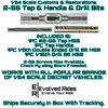 2-56 Tap & Handle & Drill Bits For 1/64 Custom Restoration Hot Wheel & Other