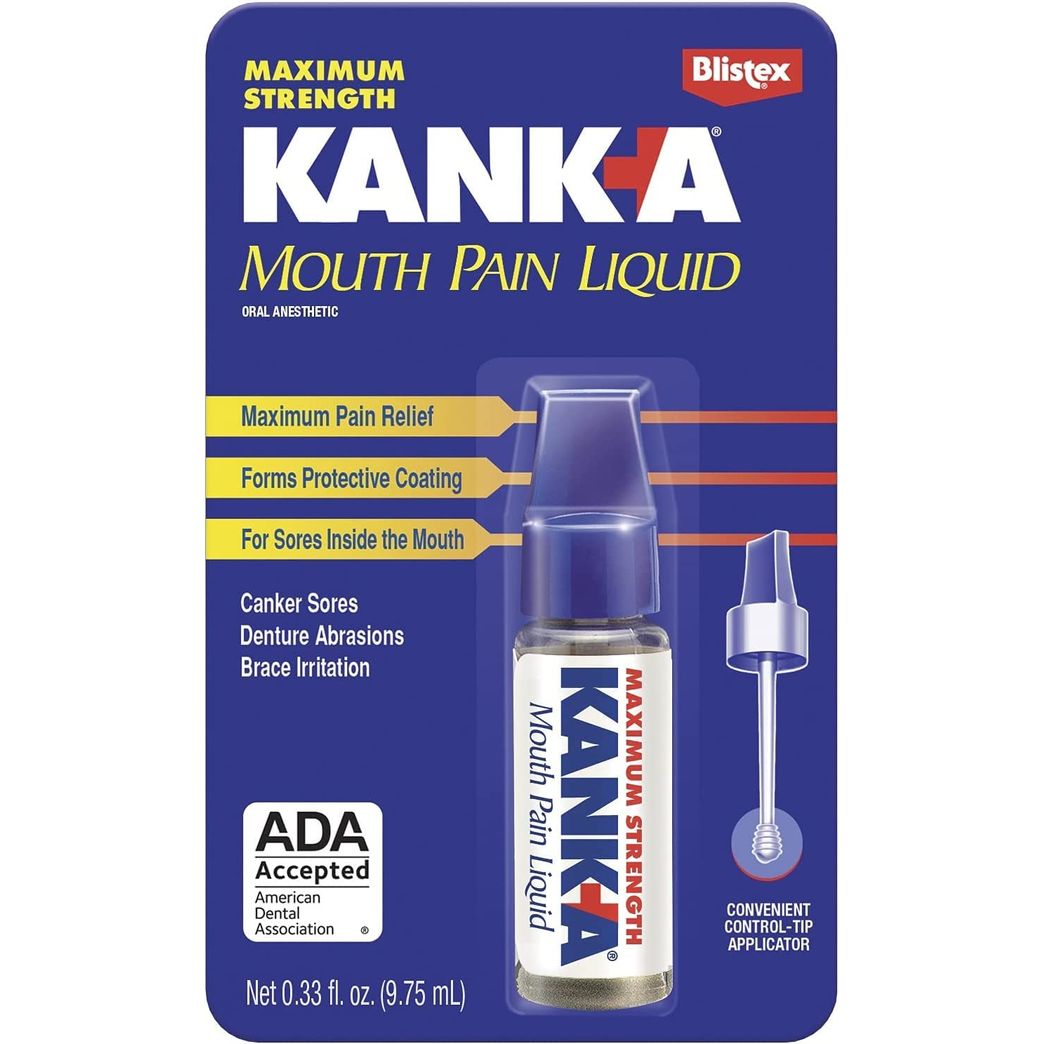 Kanka Tooth & Gum Pain Gel, Soft Brush, Professional Strenght - 0.07 oz